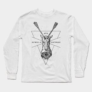 Ars Aemula Naturae III Long Sleeve T-Shirt